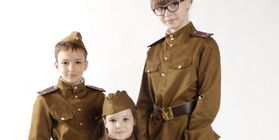 Патриотический проект - военная форма для детей.